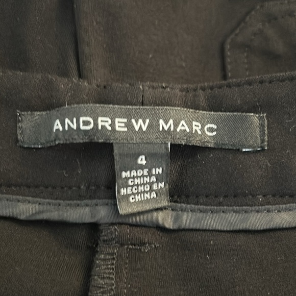 Andrew Marc Black Spandex Blend Skinny Jeans Size 4 - Picture 7 of 8
